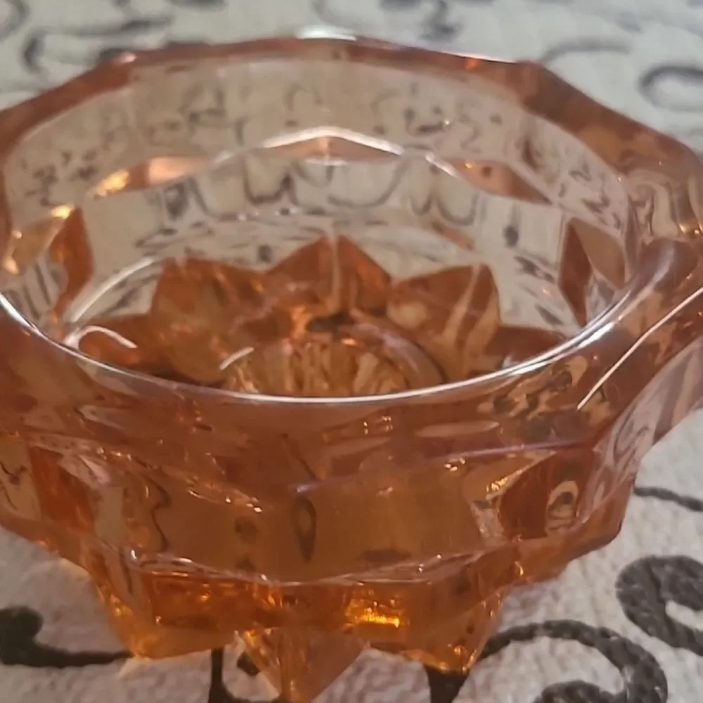 Indiana Glass Candleholder